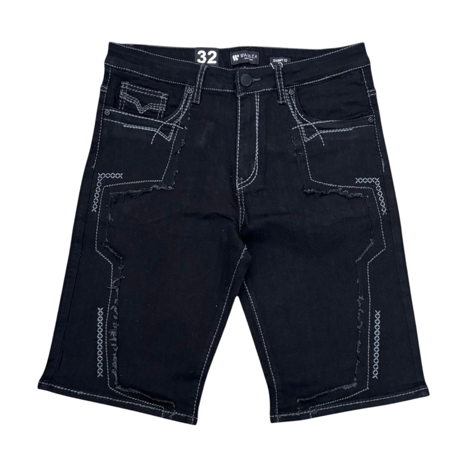 WAIMEA: Skinny Denim Shorts M7511